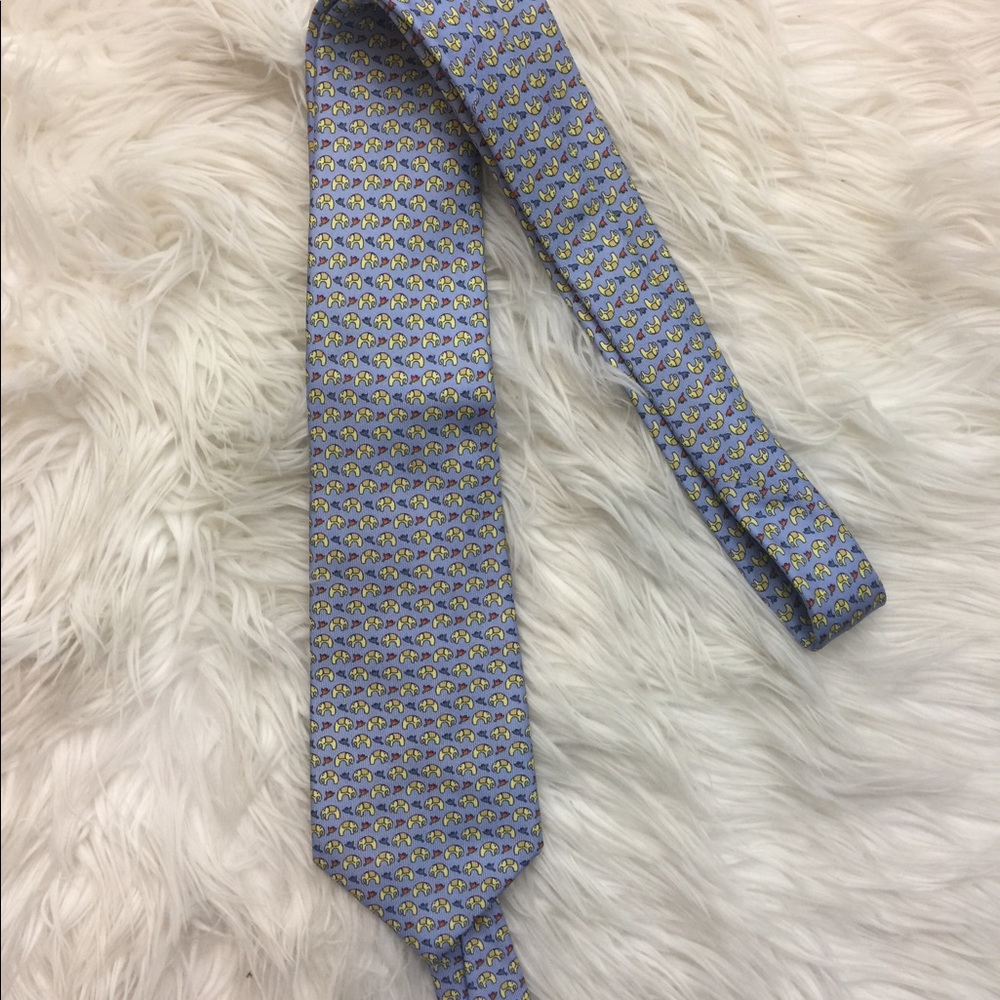 Jim Thompson elephant tie silk
